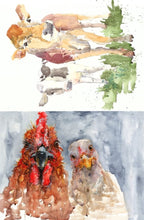 Load image into Gallery viewer, Decoupage Paper - Farm Animals
