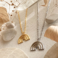 Load image into Gallery viewer, Dio Matte Rainbow Charm Necklace