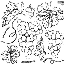 Load image into Gallery viewer, Grapes IOD Decor Stamp with Masks