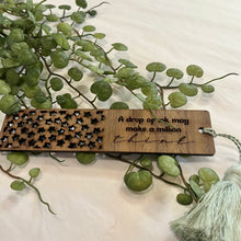 Load image into Gallery viewer, Wooden Bookmark - A Drop Of Ink