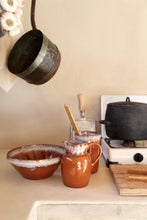Load image into Gallery viewer, Poterie Caramel Latte - Utensil Holder
