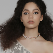 Load image into Gallery viewer, Soul Sparkle Choker - Champagne & Citrine