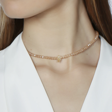 Load image into Gallery viewer, Soul Sparkle Choker - Champagne & Citrine