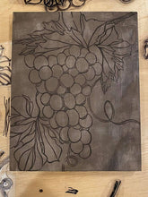 Load image into Gallery viewer, Grapes IOD Decor Stamp with Masks