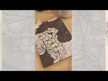 Load and play video in Gallery viewer, Grapes IOD Decor Stamp with Masks