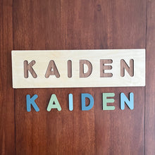 Load image into Gallery viewer, Personalized Name Puzzle