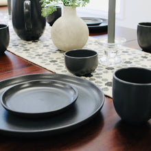 Load image into Gallery viewer, Pacifica Footed Serving Plate - Seed Grey