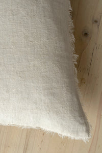 20" x 20" Lina Linen Pillow - Chambray
