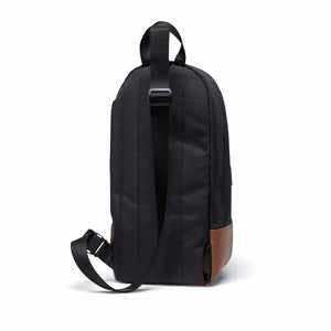 Heritage Shoulder Bag - Black Tan