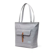 Load image into Gallery viewer, Retreat Tote - Light Grey Crosshatch
