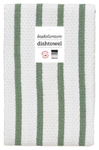 Load image into Gallery viewer, Basketweave Dish Towel - Elm Green
