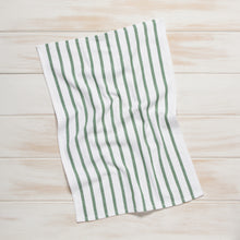 Load image into Gallery viewer, Basketweave Dishtowel - Elm Green
