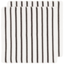 Load image into Gallery viewer, Basketweave Dishtowel - Black
