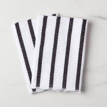 Load image into Gallery viewer, Basketweave Dishtowel - Black
