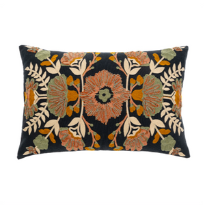 16x24 Aster Embroidered Pillow