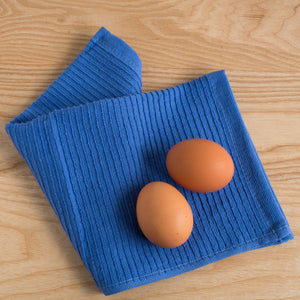 Ripple Dishcloths Set of 2 - Royal Blue