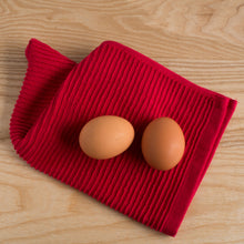 Load image into Gallery viewer, Ripple Dishcloths Set of 2 - Red
