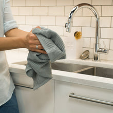 Load image into Gallery viewer, Ripple Dishtowel - London Grey
