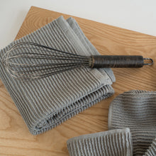 Load image into Gallery viewer, Ripple Dishtowel - London Grey
