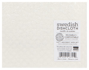 Swedish Dishcloth, Set of 2 - London Grey