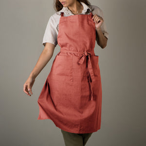 Heirloom Apron - Stonewash Clay
