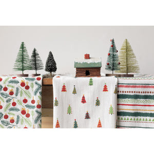 Bakers Floursack Dishtowels Set of 3 - Merry & Bright