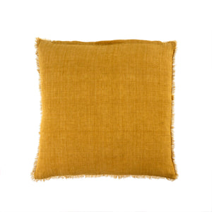 24x24 Lina Linen Pillow - Honey