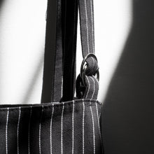 Load image into Gallery viewer, Mighty Apron - Black Pinstripe
