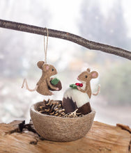 Load image into Gallery viewer, Mouse On Donut Ornament

