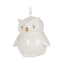 Load image into Gallery viewer, White Owl Ornament
