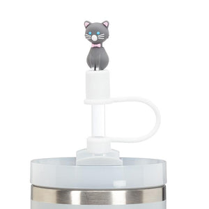 Jumbo Straw with Cat Cap