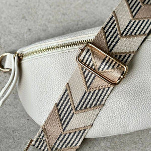 Beige Modern Bag Strap