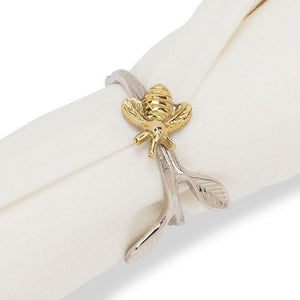 Bee On Branch, Napkin Ring