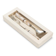 Load image into Gallery viewer, Mosaic Handle Salad Servers
