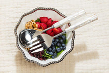 Load image into Gallery viewer, Mosaic Handle Salad Servers
