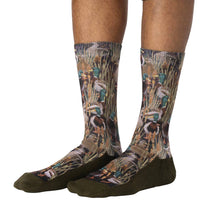 Load image into Gallery viewer, Mallard Ducks in the Marsh Socks
