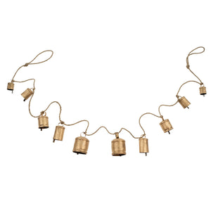 Rustic Bell Garland - Small