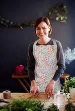 Load image into Gallery viewer, Floral Apron with Rickrack Trim
