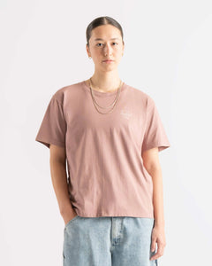 Women's Basic Tee - Ash Rose/ Blanc De Blanc