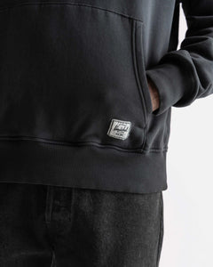 Men's Pigment Dye Classic Hoodie - Black