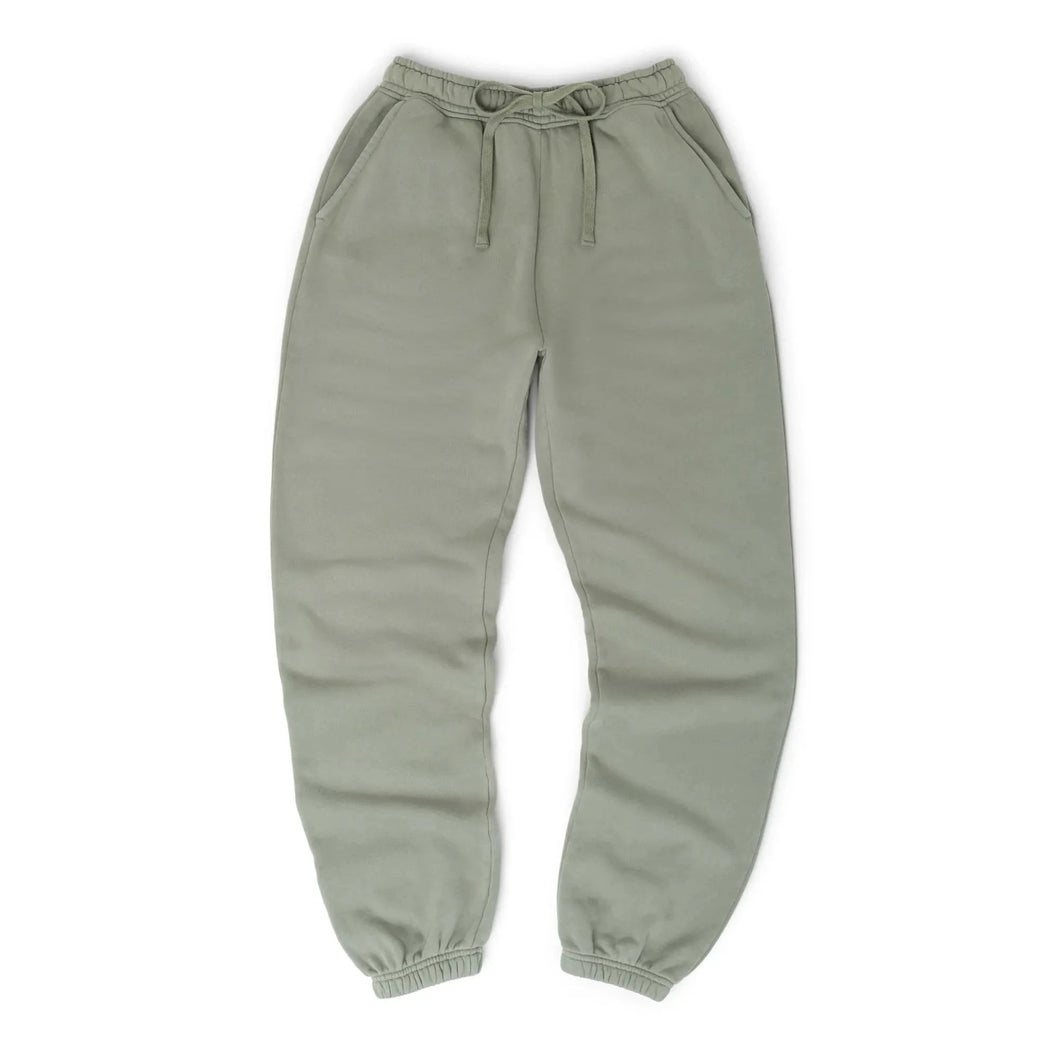 Women's Pigment Dye Classic Sweatpants - Oil Green