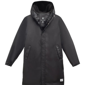 Women's Long Classic Rain Jacket - Black