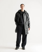 Load image into Gallery viewer, Women&#39;s Long Classic Rain Jacket - Black
