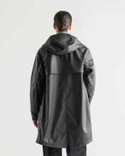 Load image into Gallery viewer, Women&#39;s Long Classic Rain Jacket - Black
