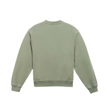 Load image into Gallery viewer, Women&#39;s Pigment Dye Classic Crew - Oil Green
