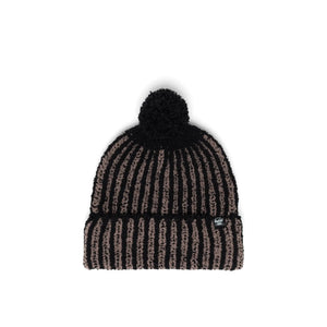 Boucle Pom Beanie - Black/Bungee Cord