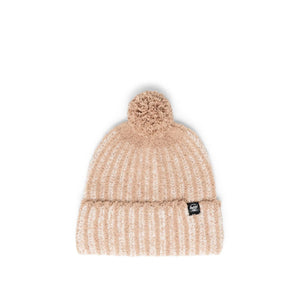 Boucle Pom Beanie - Cornstalk/Whitecap Grey