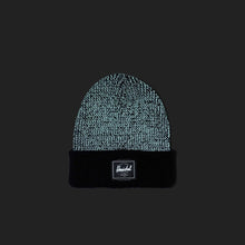 Load image into Gallery viewer, Elmer Reflective Ribbed Toddler Beanie 1–3 Years - Black Reflective
