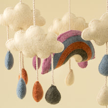 Load image into Gallery viewer, Rainbow Felt Mobile
