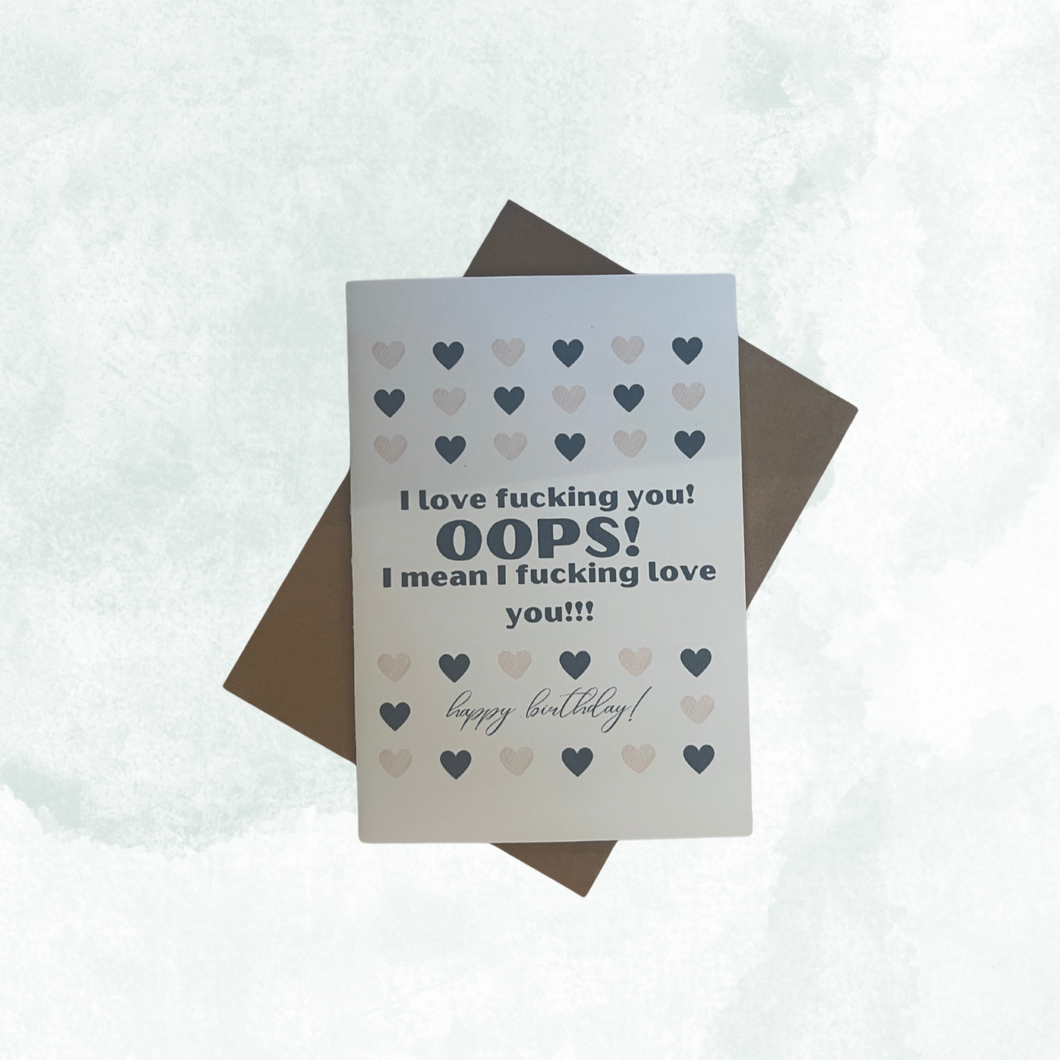 OOPS! Card